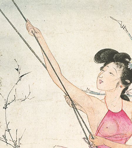 余江-胡也佛的仕女画和最知名的金瓶梅秘戏图